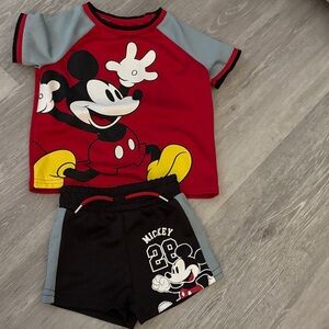 Mickey Mouse Kids Set - Red and Black